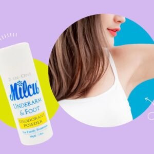 Milcu Underarm & Foot Deodorant Powder  80g