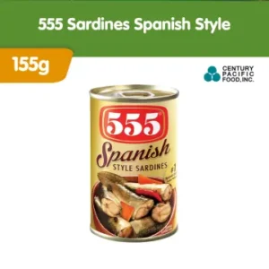 555 Spanish Style Sardines 155g