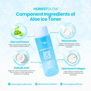 Honest Glow Aloe Ice Toner 100ml