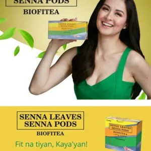 Biofitea Slimming Herbal Tea with Senna Leaves and Senna Pods - 30 Teabags (Laxative and Detox)